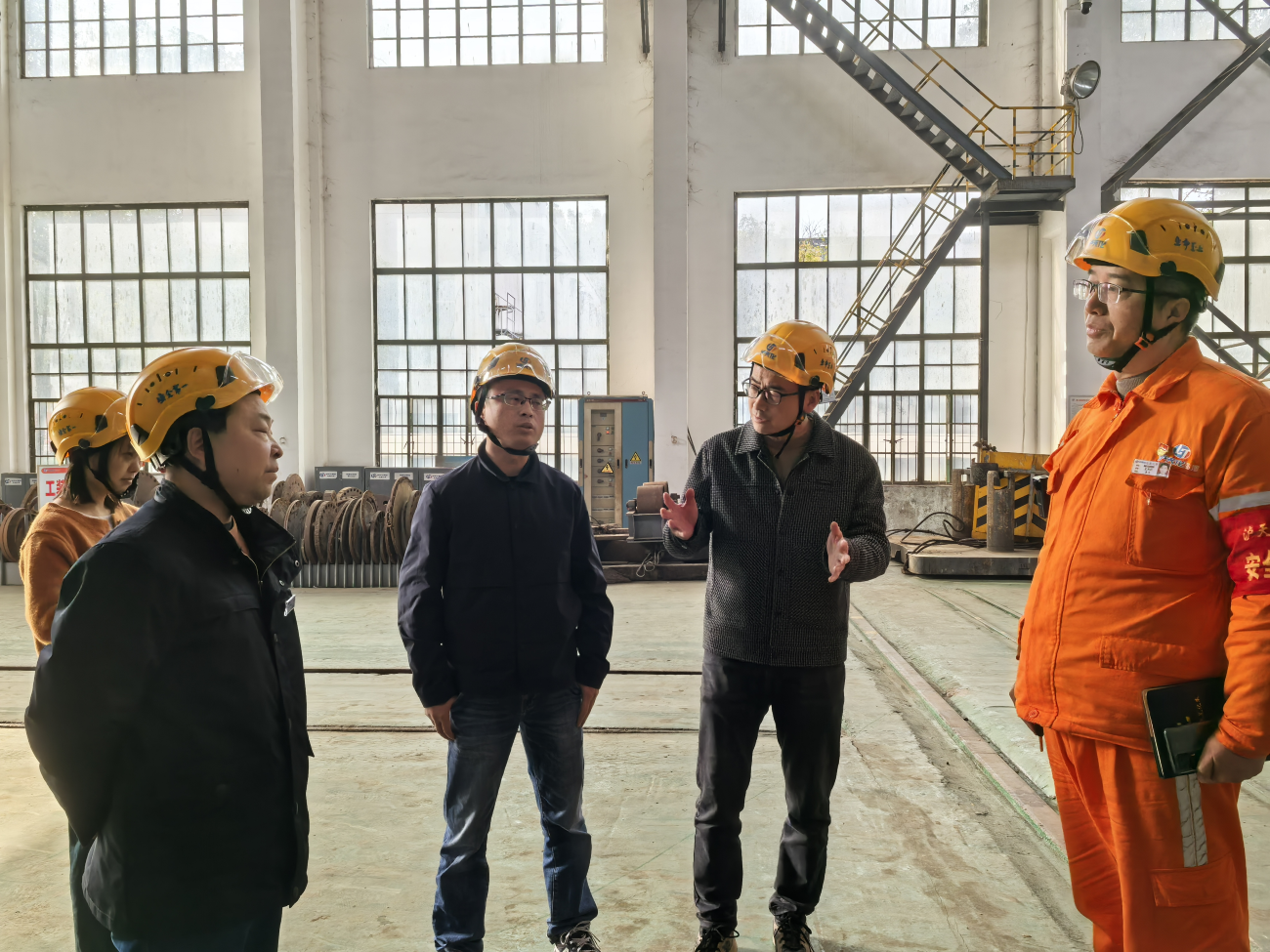 ?瀘天化集團安全生產專項督導組赴弘旭公司開展實地檢查(圖1)